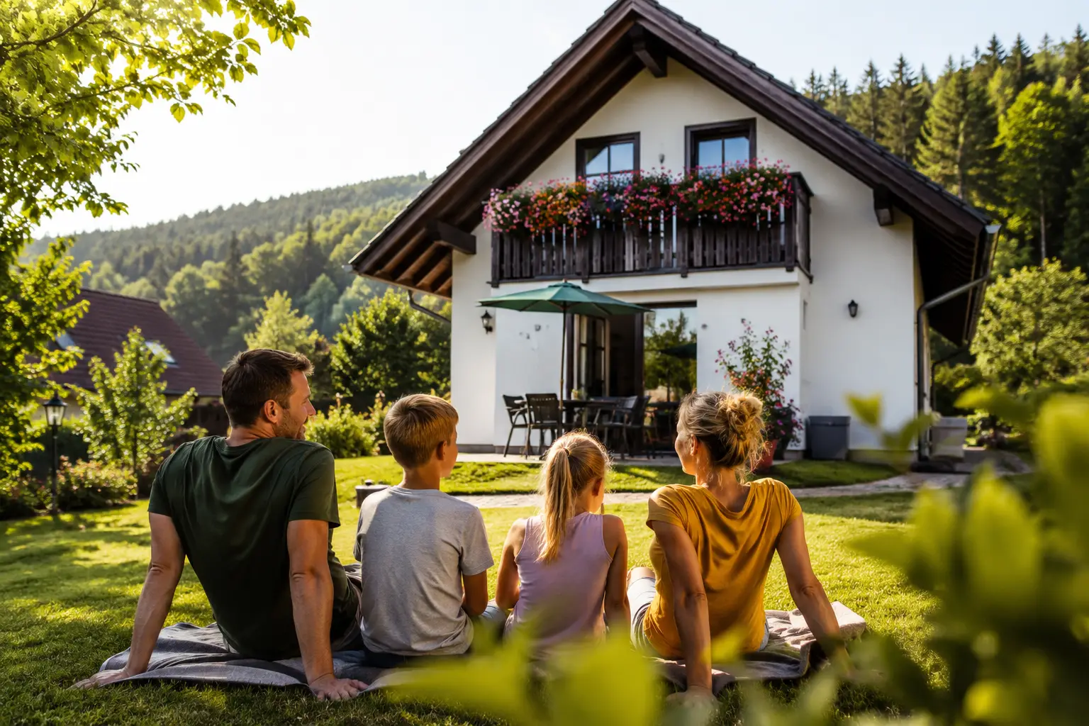 Met gezin op vakantie in Sauerland